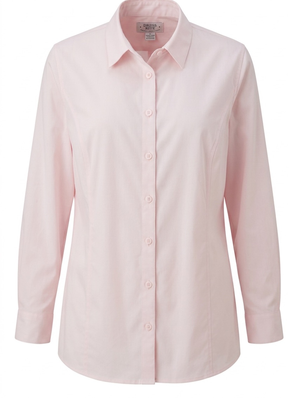 Catherines Light Pink Women's Button-Up Blouse #162